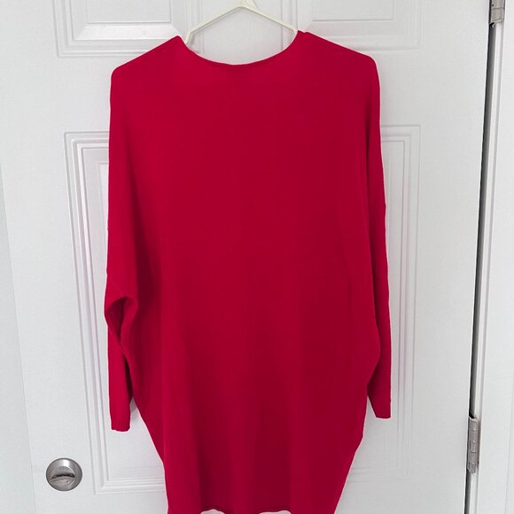 SUZY SHIER Red Knitted Dress - Picture 3 of 3